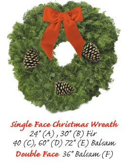 24 in. Fir Wreath